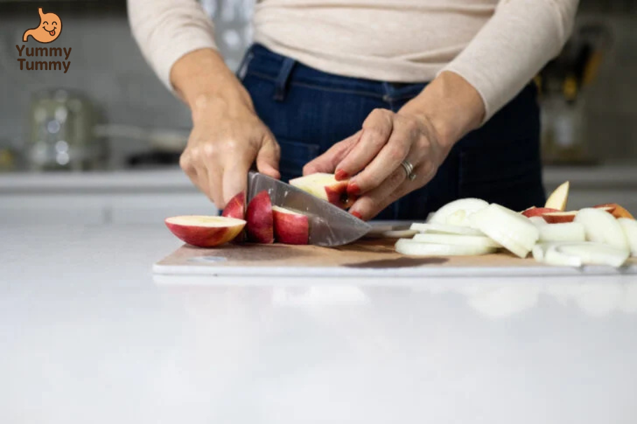 Delicious Apple Chicken Sausage Skillet 4 Delicious Apple Chic