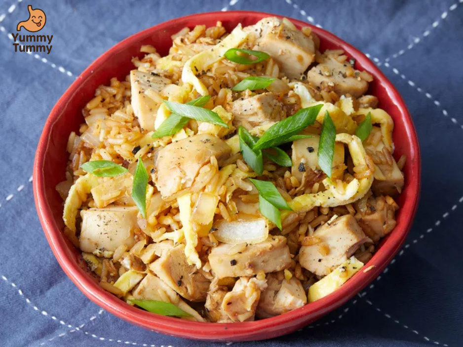 Delicious Homemade Chicken Fried Rice 2 Delicious Homemade Chicken Fried Rice