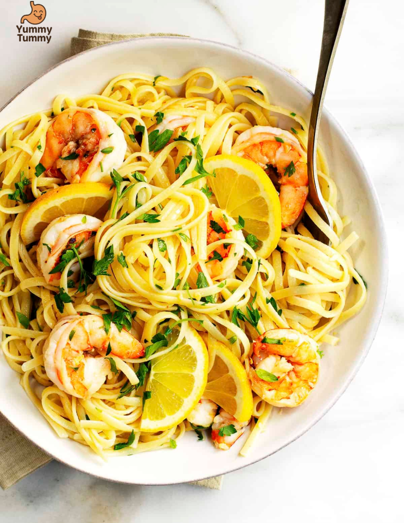 Lemon Shrimp Pasta Recipe 2 Lemon Garlic Shrimp Pasta