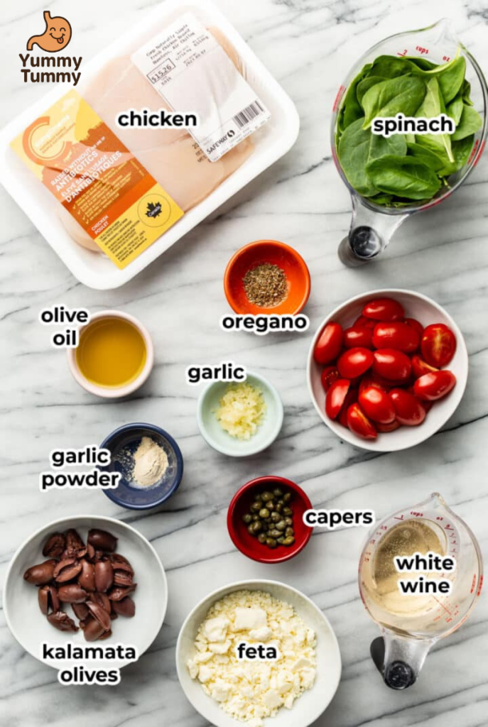 Easy One-Skillet Mediterranean Chicken 3 Mediterranean Chicken