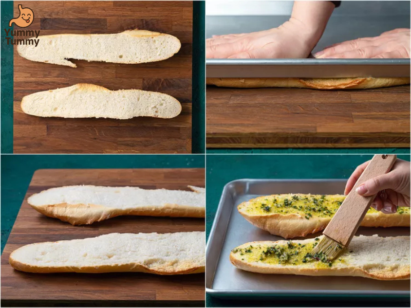 French Bread Pizza 3 French Bread Pizza