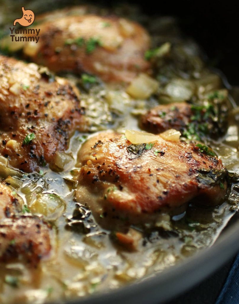 Easy Lemon Garlic Skinless Chicken Thighs 2 Lemon Garlic Skinless Chicken Thighs