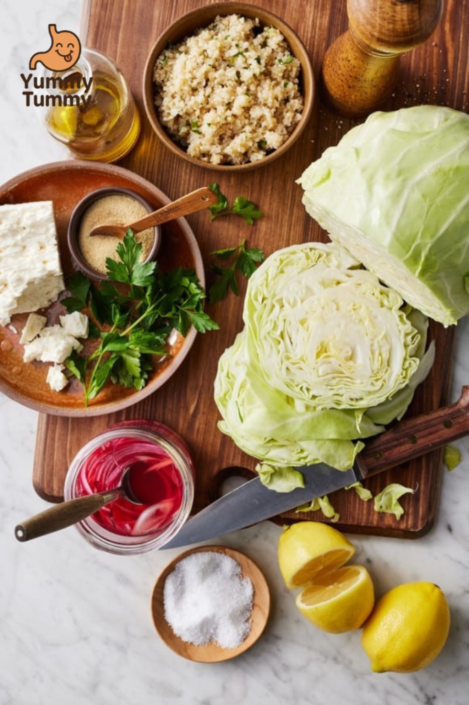 Oven Roasted Garlic Cabbage Steaks Recipe 3 Oven Roasted Garlic Cabbage Steaks Recipe