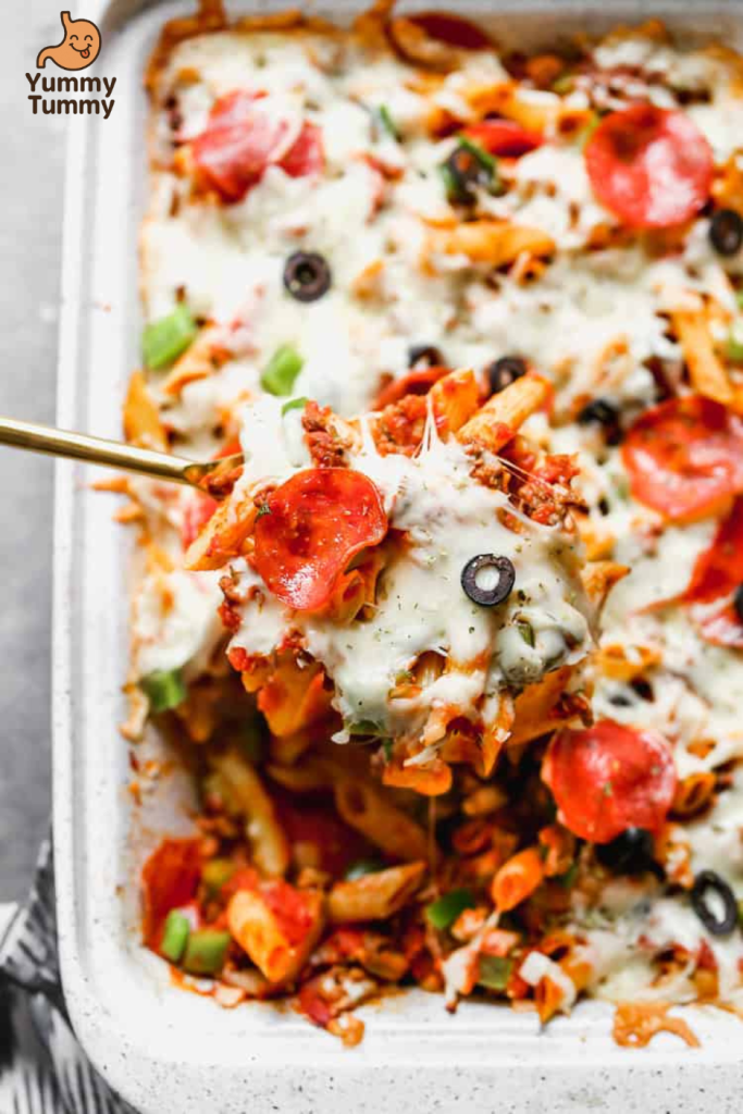 Pizza Casserole Recipe 2 Pizza Casserole Recipe