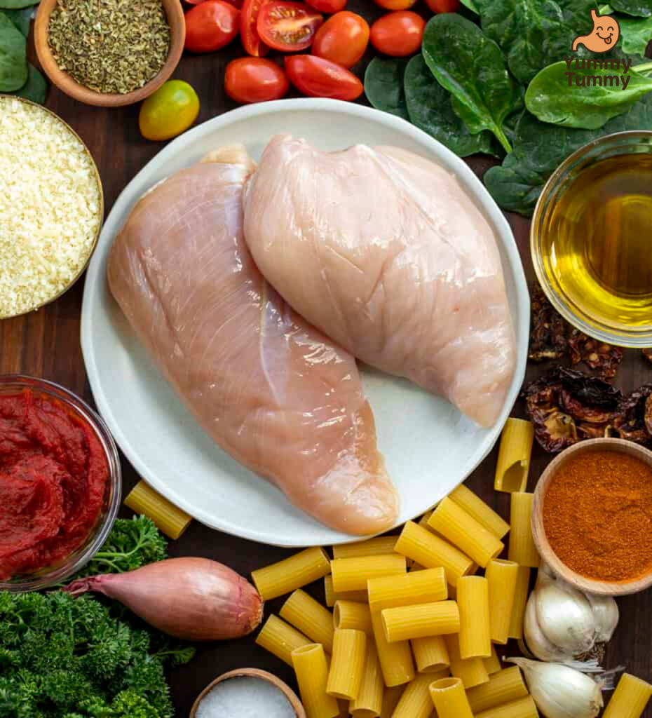 Easy Tuscan Chicken Pasta Recipe 3 Tuscan Chicken Pasta