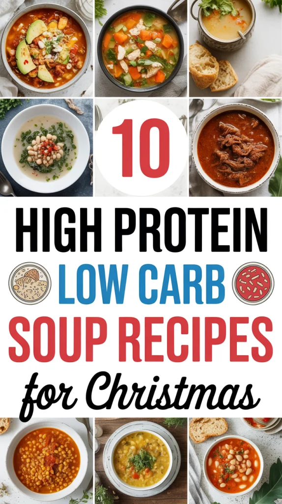 10 Christmas High Protein Low Carb Soup Ideas 2 10 Christmas High Protein Low Carb Soup Ideas