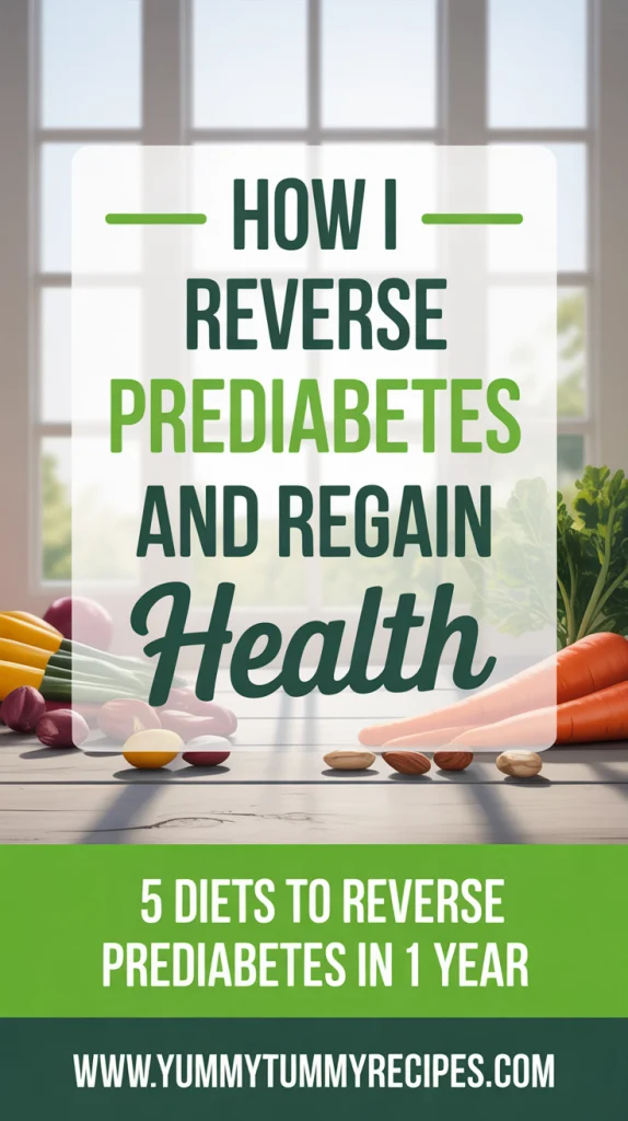 What Is Prediabetes? 5 Diets to Reverse Prediabetes in 1 Year 2 What Is Prediabetes? 5 Diets to Reverse Prediabetes in 1 Year