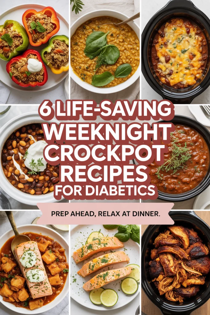 6 Low-Carb, Healthy Crockpot Meals for Diabetics (Easy Recipes) 2 6 Low-Carb, Healthy Crockpot Meals for Diabetics