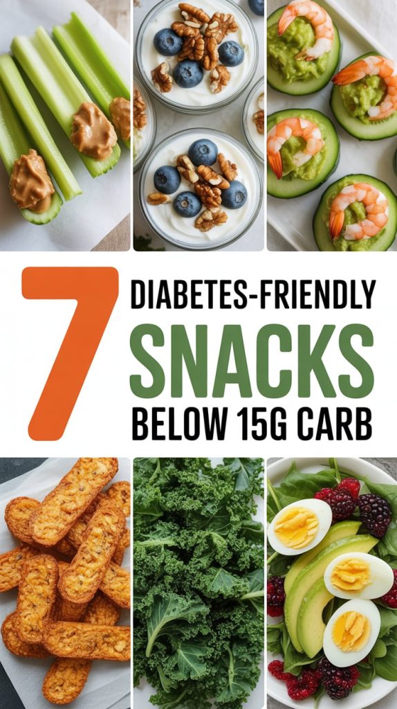 7 Easy, Low-Carb Homemade Snacks for Diabetics (Below 15g Carb) 2 7 Easy, Low-Carb Homemade Snacks for Diabetics (Below 15g Carb)