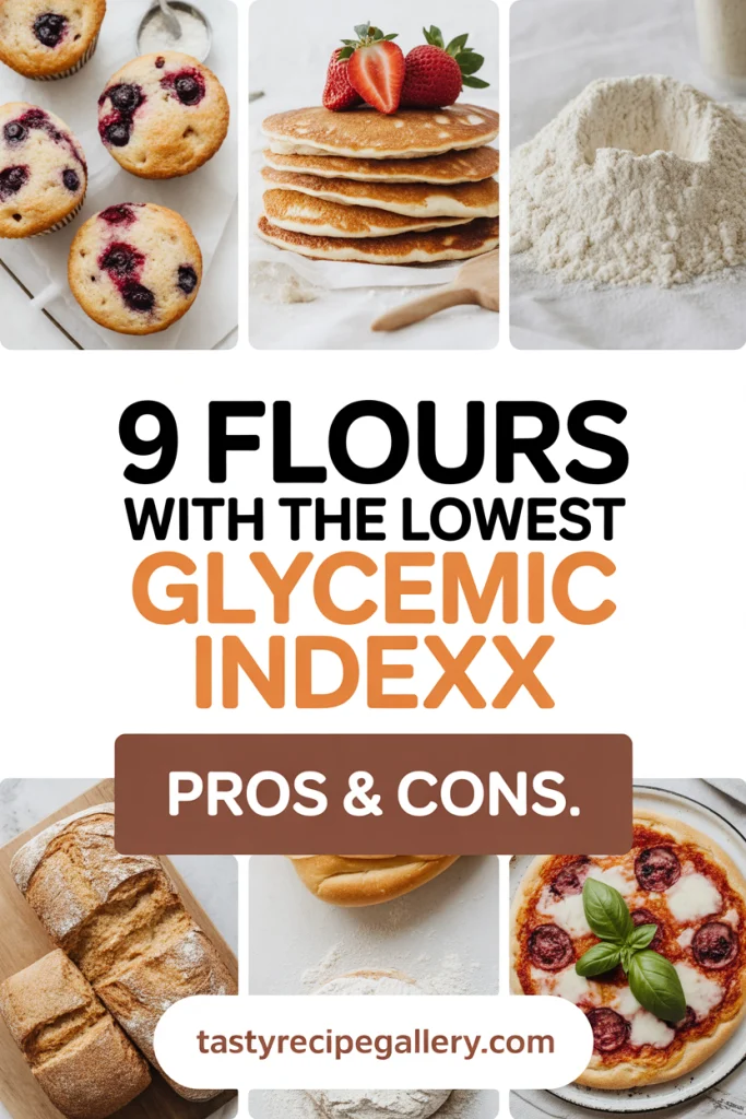 9 Flours with the Lowest Glycemic Index – Pros & Cons, Nutrition Comparison 2 9 Flours with the Lowest Glycemic Index