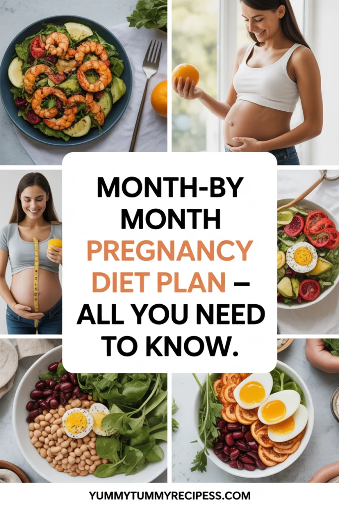 Pregnancy Diet Chart: Month-by-Month Guide for You and Your Baby 2 Pregnancy Diet Chart: Month-by-Month
