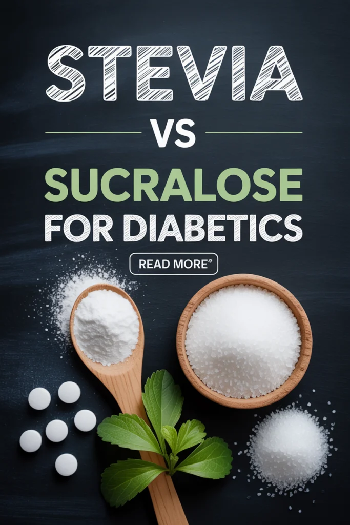 Stevia vs Sucralose for Diabetics: Comparison Table, Pros & Cons 2 Stevia vs Sucralose for Diabetics