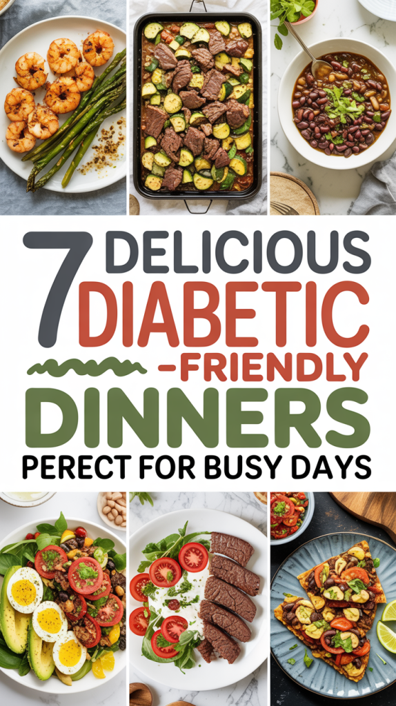 7 Easy and Delicious Diabetic-Friendly Dinners You’ll Love 2 7 Easy and Delicious Diabetic-Friendly Dinners