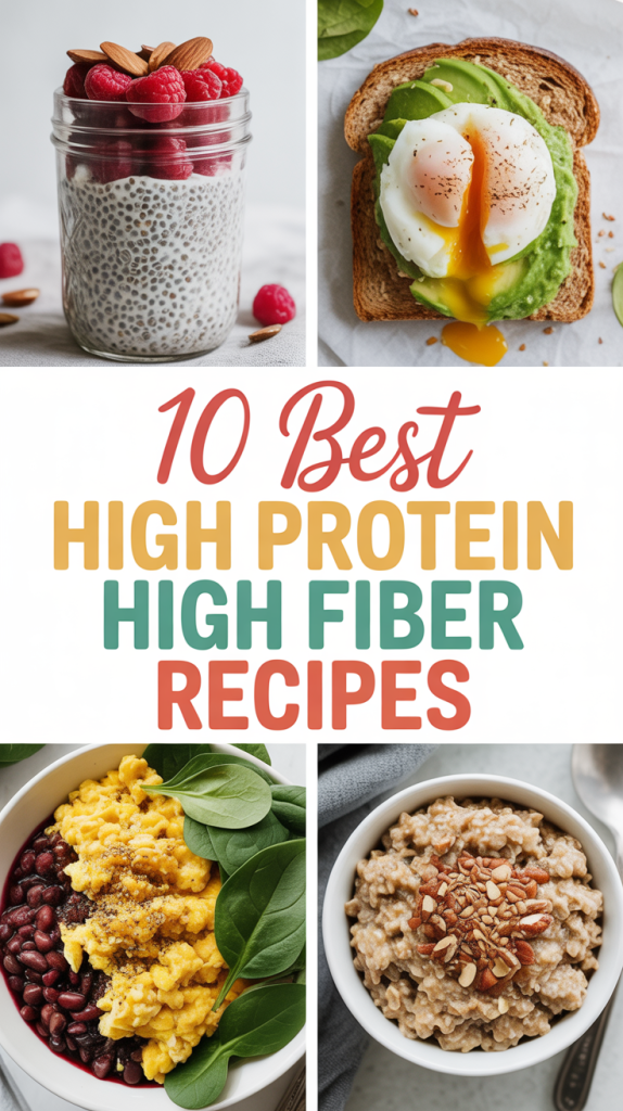 10 High Protein High Fiber Breakfast Recipes 2 10 High Protein High Fiber Breakfast Recipes