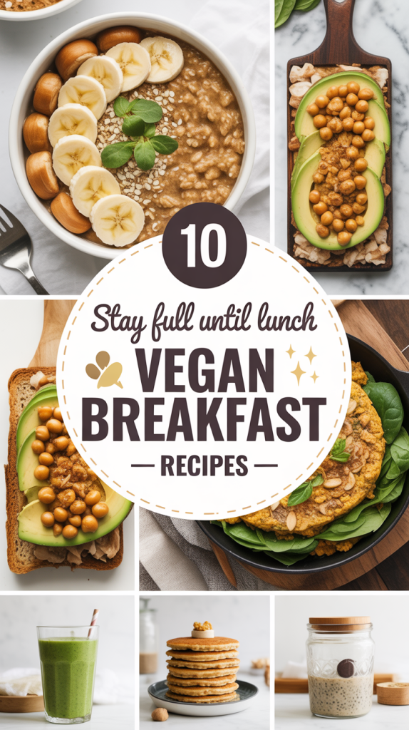 10 Vegan Breakfast Recipes That Keep You Full Until Lunch 2 10 Vegan Breakfast Recipes That Keep You Full Until Lunch