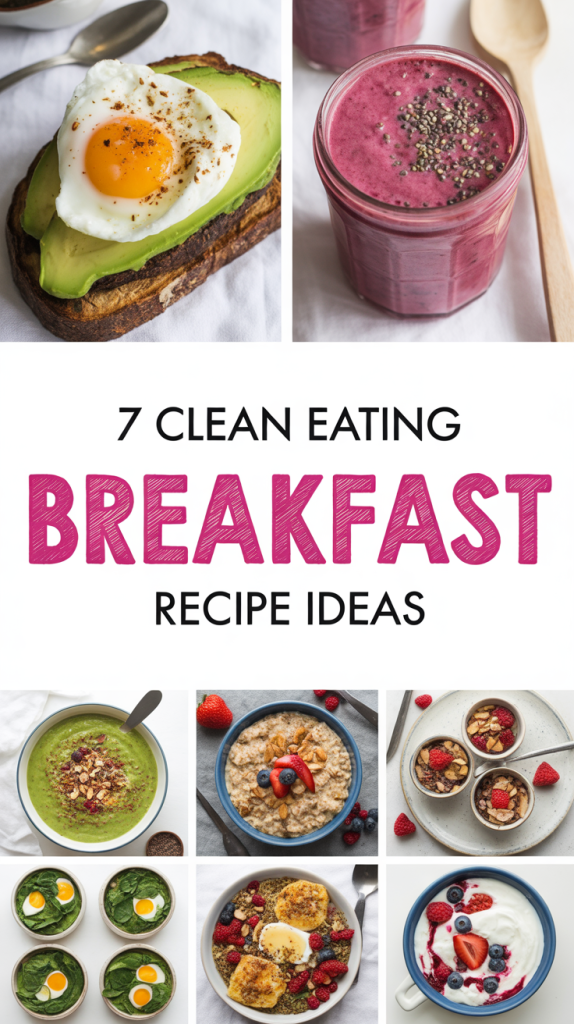7 Clean Eating Breakfast Recipes to Fuel Your Morning 2 7 Clean Eating Breakfast Recipes