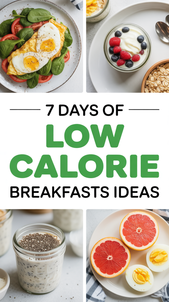7 days Low-Calorie Breakfasts That Don’t Taste Like Diet Food 2 7 days Low-Calorie Breakfasts