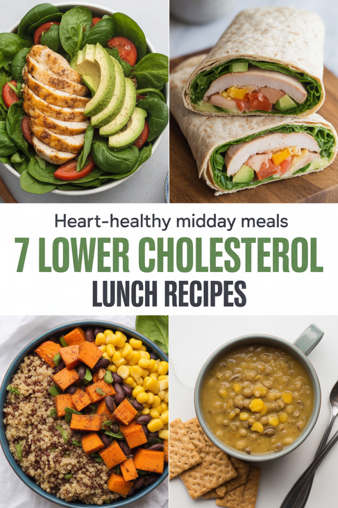 7 lower cholesterol Lunch Recipes 2 lower cholesterol Lunch