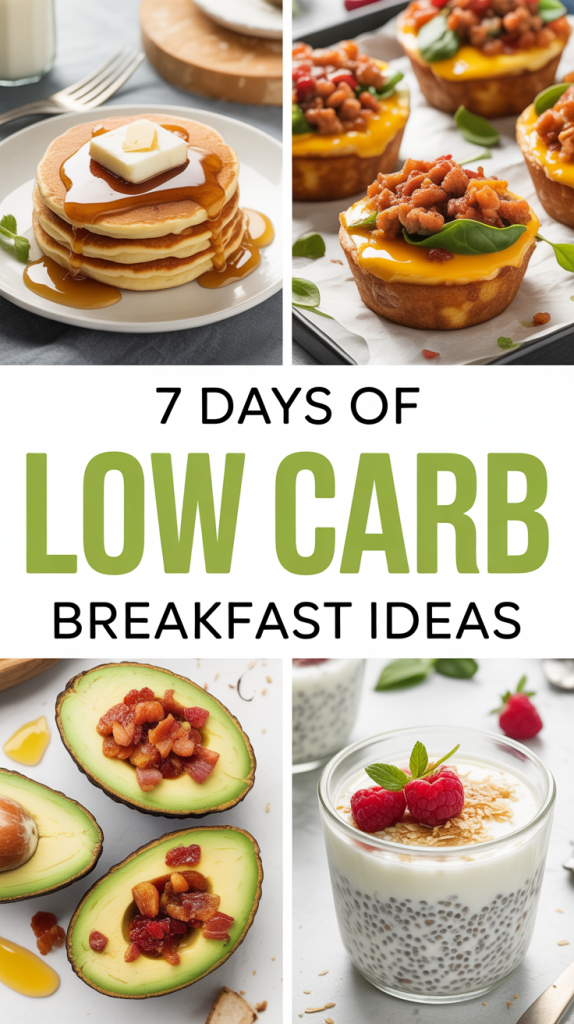 7 Days of Low Carb Breakfast Ideas: Easy, High-Protein Recipes 2 7 Days of Low Carb Breakfast Ideas