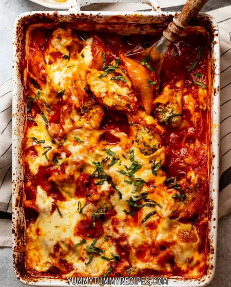 Spinach and Ricotta Stuffed Shells Recipe 3 Spinach and Ricotta Stuffed Shells 1