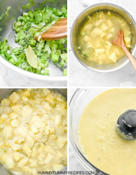 Creamy Potato Leek Soup Recipe 2 creamy potato leek soup 1