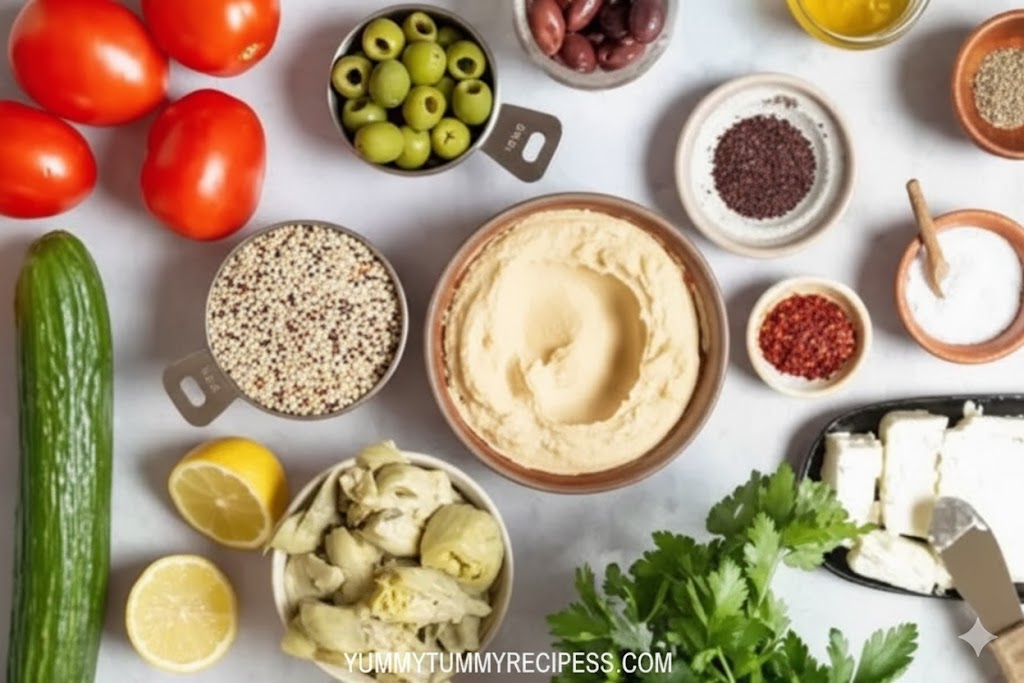 5-Minute Mediterranean Bowl – Quick & Healthy Lunch Meal Prep 3 d 2