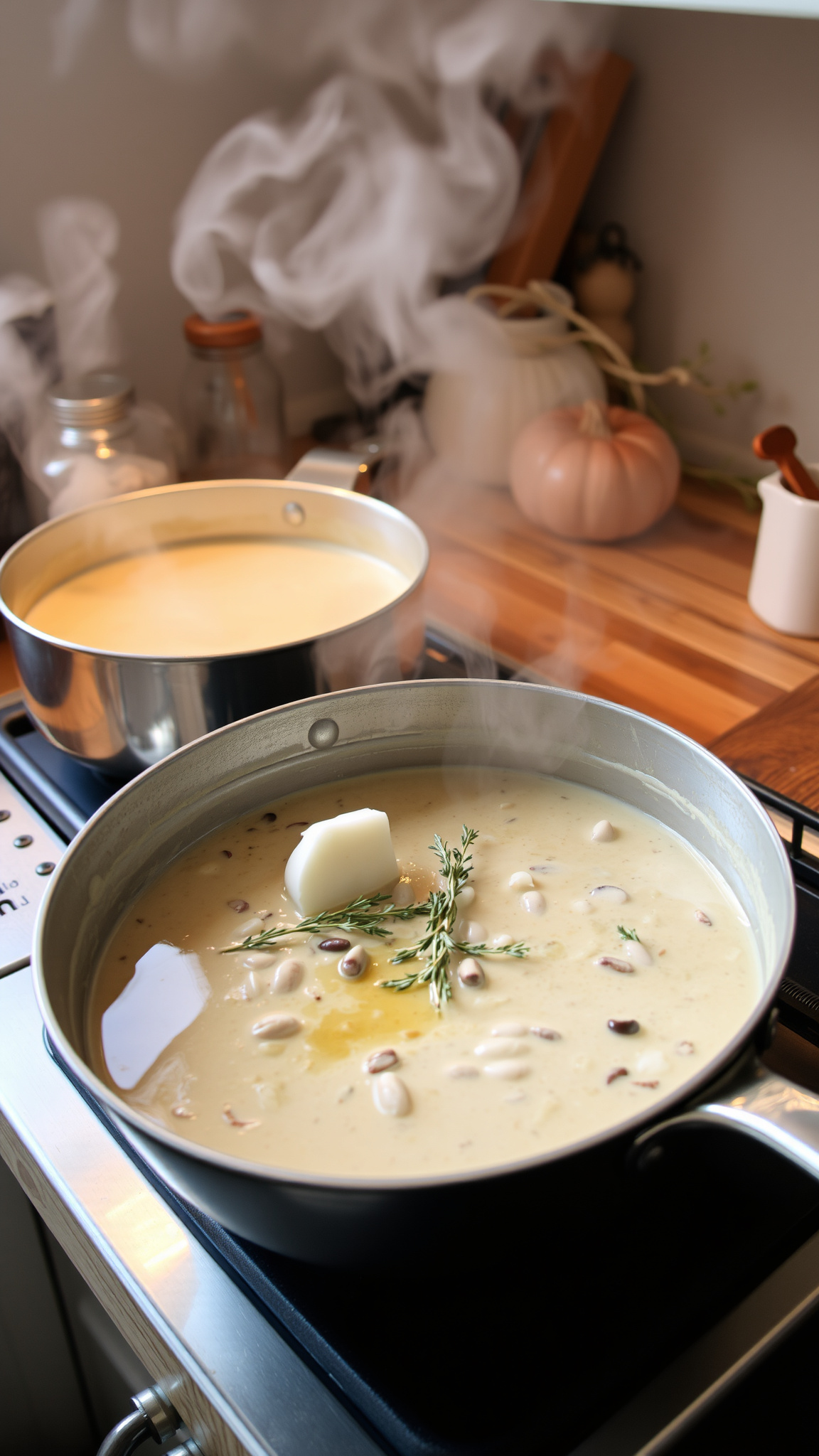 10 Christmas High Protein Low Carb Soup Ideas 4 1. Creamy Leftover Turkey and Wild Mushroom Soup