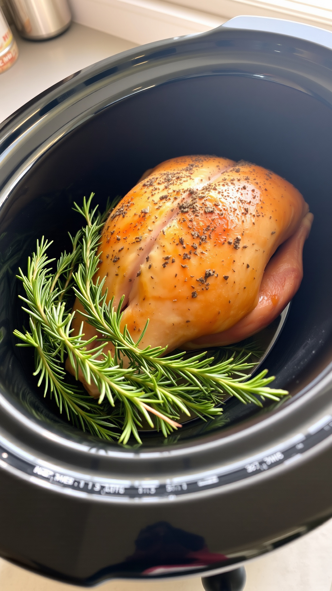 10 Pretty Lazy Thanksgiving Crockpot Recipes Anyone Can Make 3 1. Herb-Butter Turkey Breast
