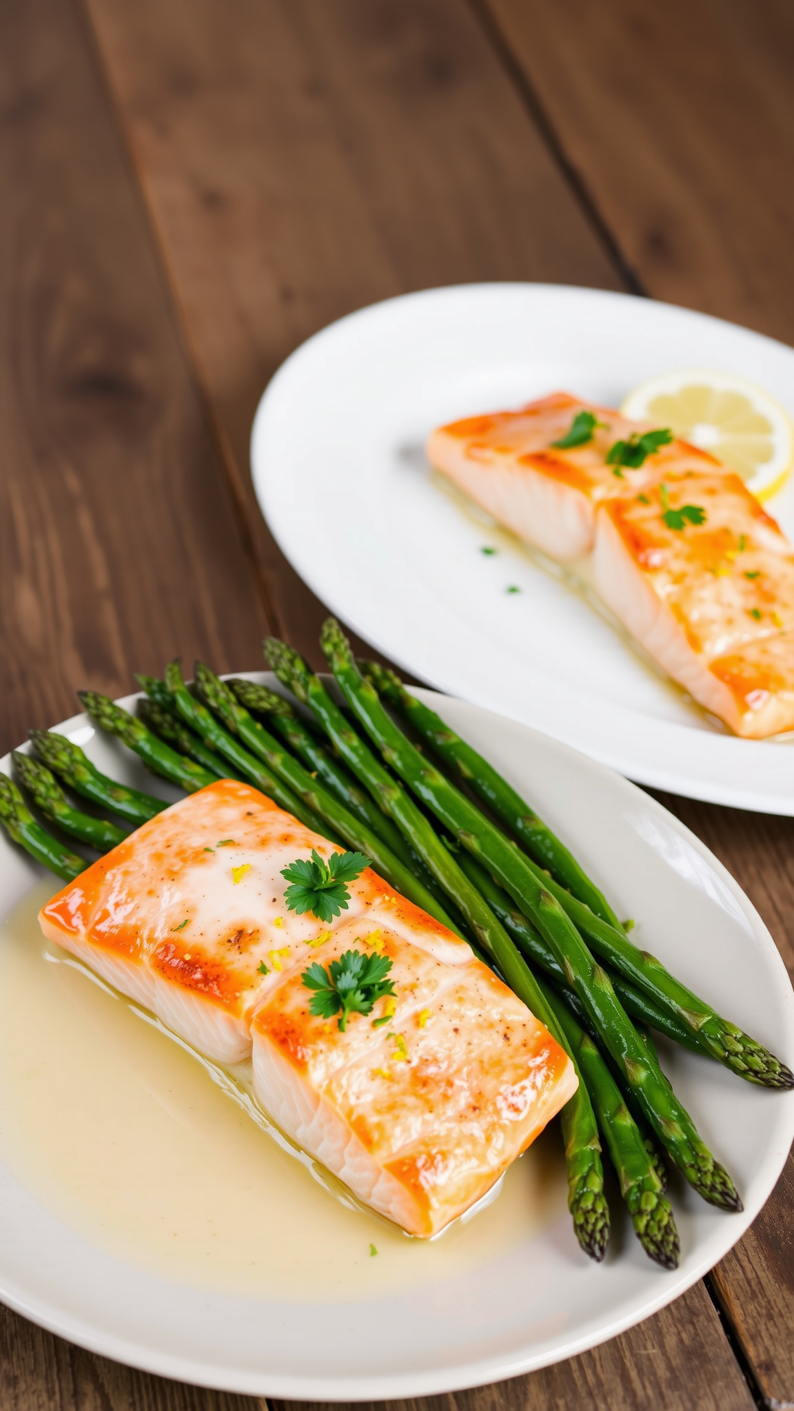 10 Easy Dinner Ideas for Gestational Diabetes (Under 45g Carb) 3 1. Lemon-Herb Baked Salmon with Asparagus