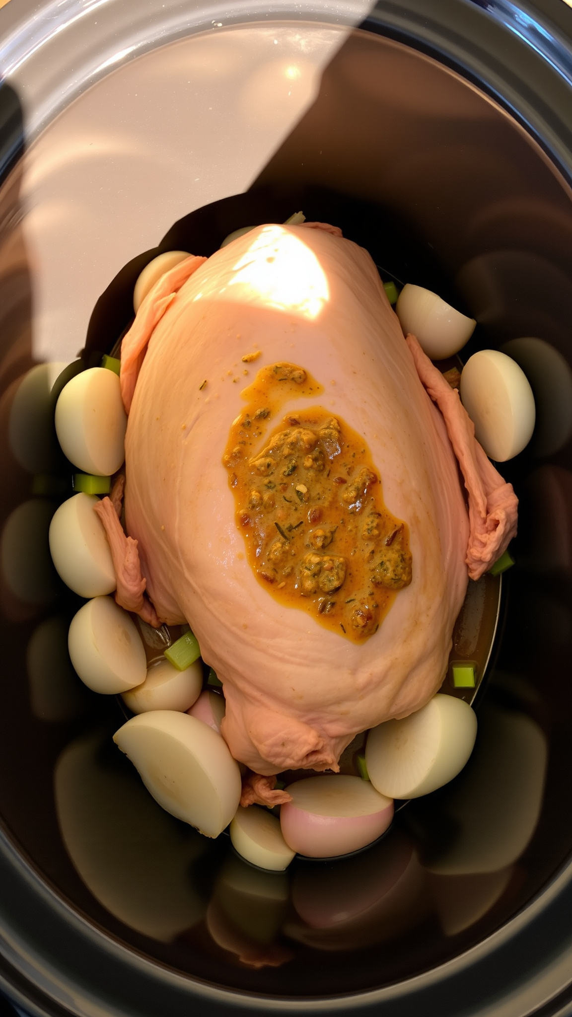 7 Effortless High-Protein Christmas Dinners for Stress-Free Holidays 4 1. Slow Cooker Herb-Buttered Turkey Breast