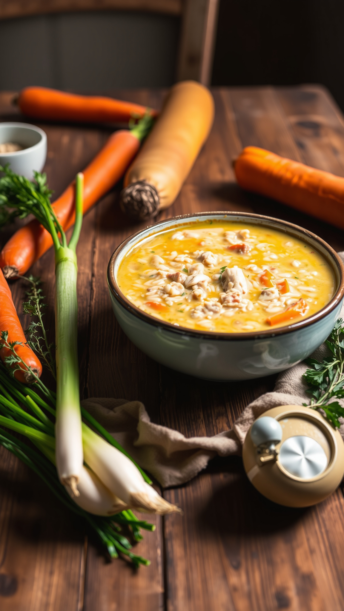 7 High Protein Fall Soup Recipes Anyone Can Make 5 2. Creamy Chicken and Wild Rice Soup