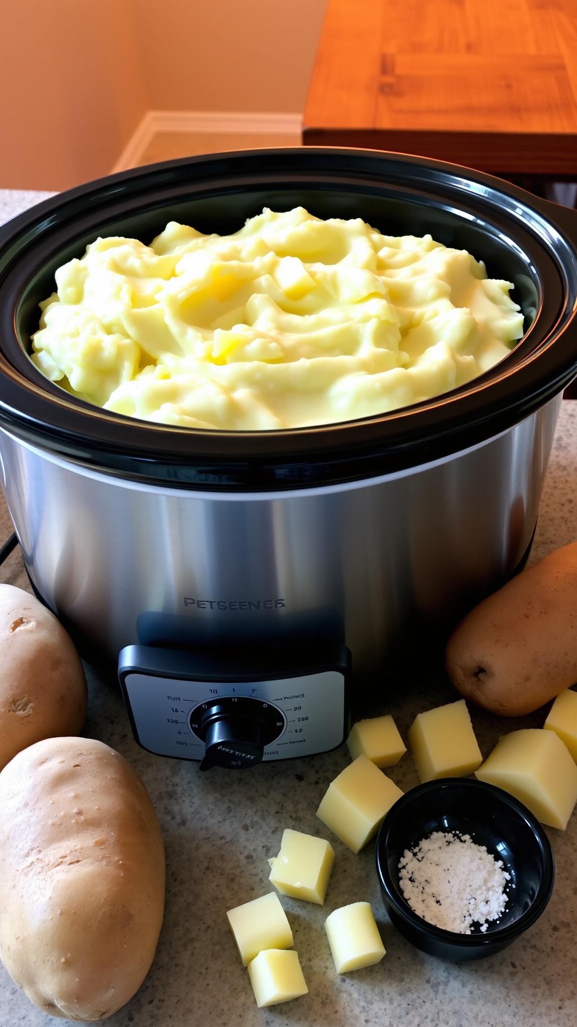 10 Pretty Lazy Thanksgiving Crockpot Recipes Anyone Can Make 4 2. Creamy Garlic Mashed Potatoes