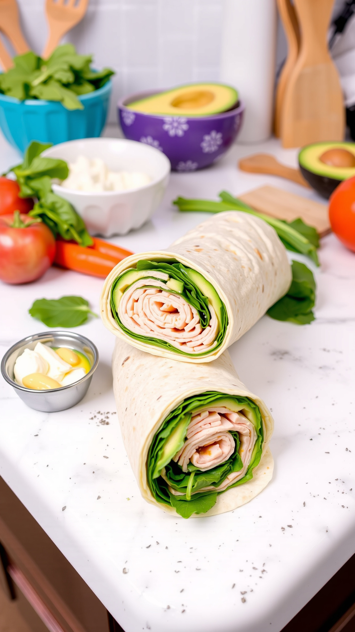 7 Easy On-the-Go Lunch Ideas for Diabetics (Quick, Cold & Work-Friendly) 4 2. Low-Carb Turkey and Avocado 'Pinwheel' Wraps