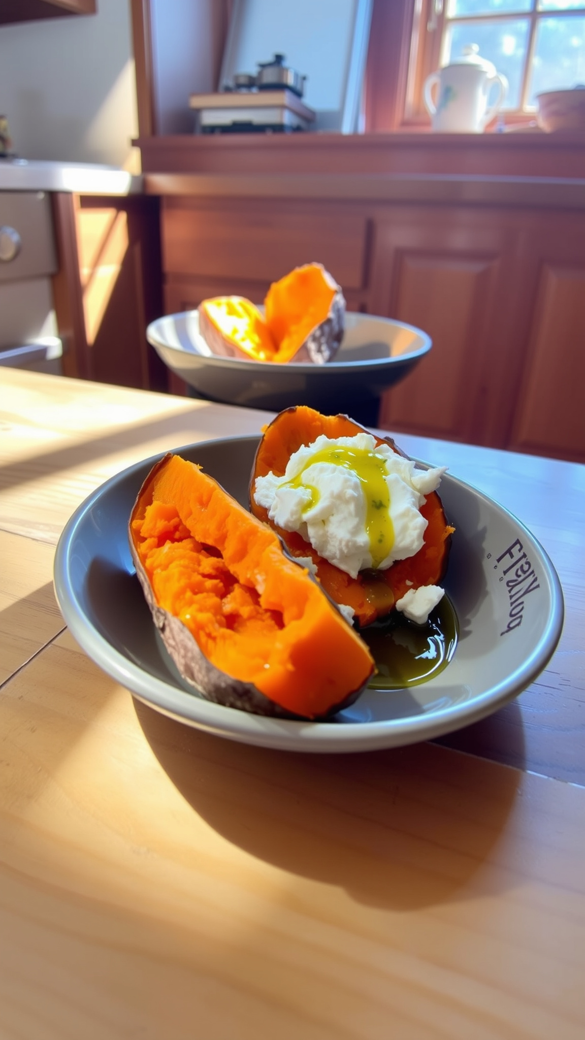 7 Easy and Soothing Dinner Ideas for Pregnancy Nausea or Food Aversions 4 2. Plain Baked Sweet Potato with Cottage Cheese