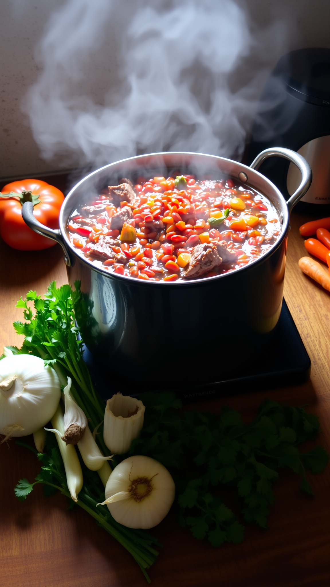 7 High Protein Fall Soup Recipes Anyone Can Make 6 3. Hearty Beef and Red Lentil Stew