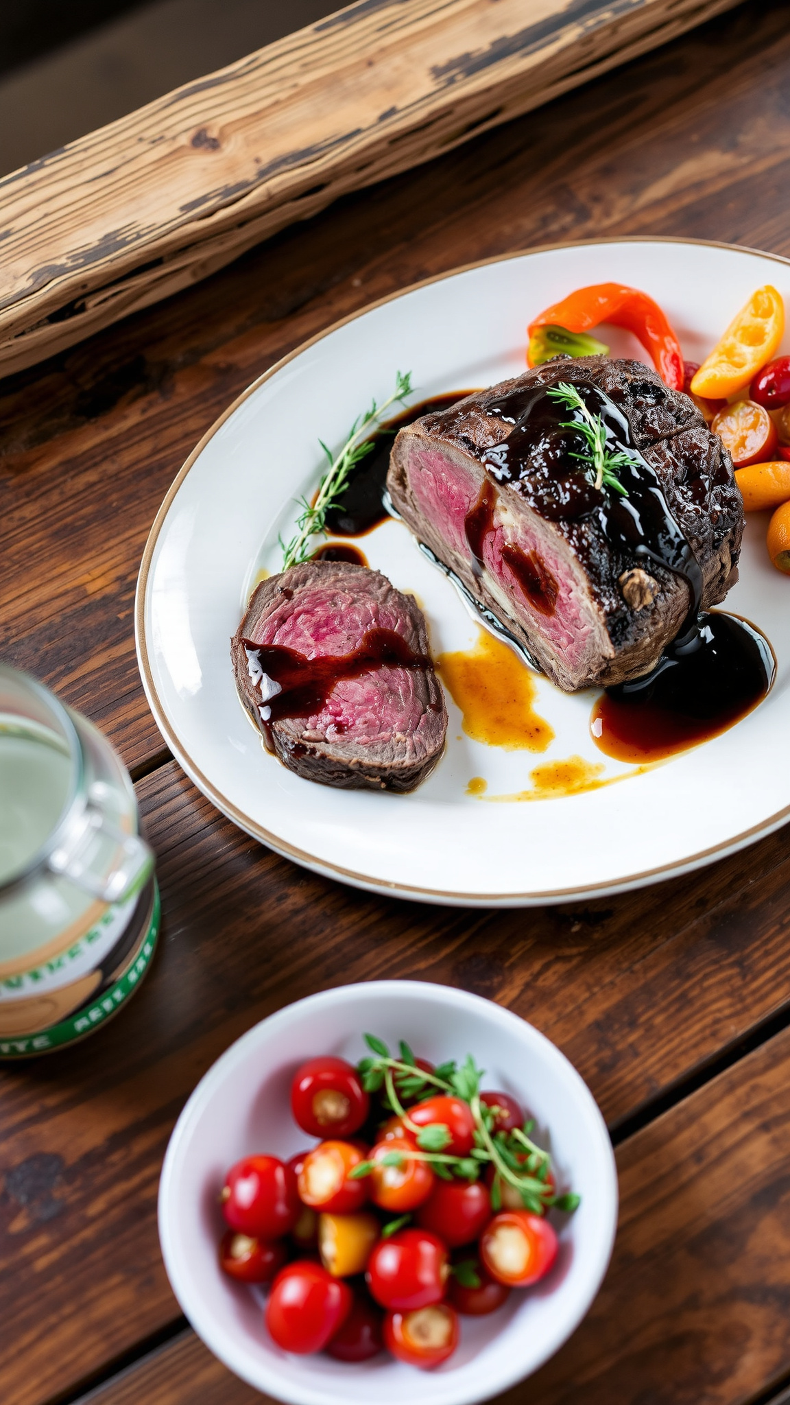 7 High-Protein Clean Eating Recipes for a Healthy Christmas Feast 4 Balsamic Glazed Beef Tenderloin