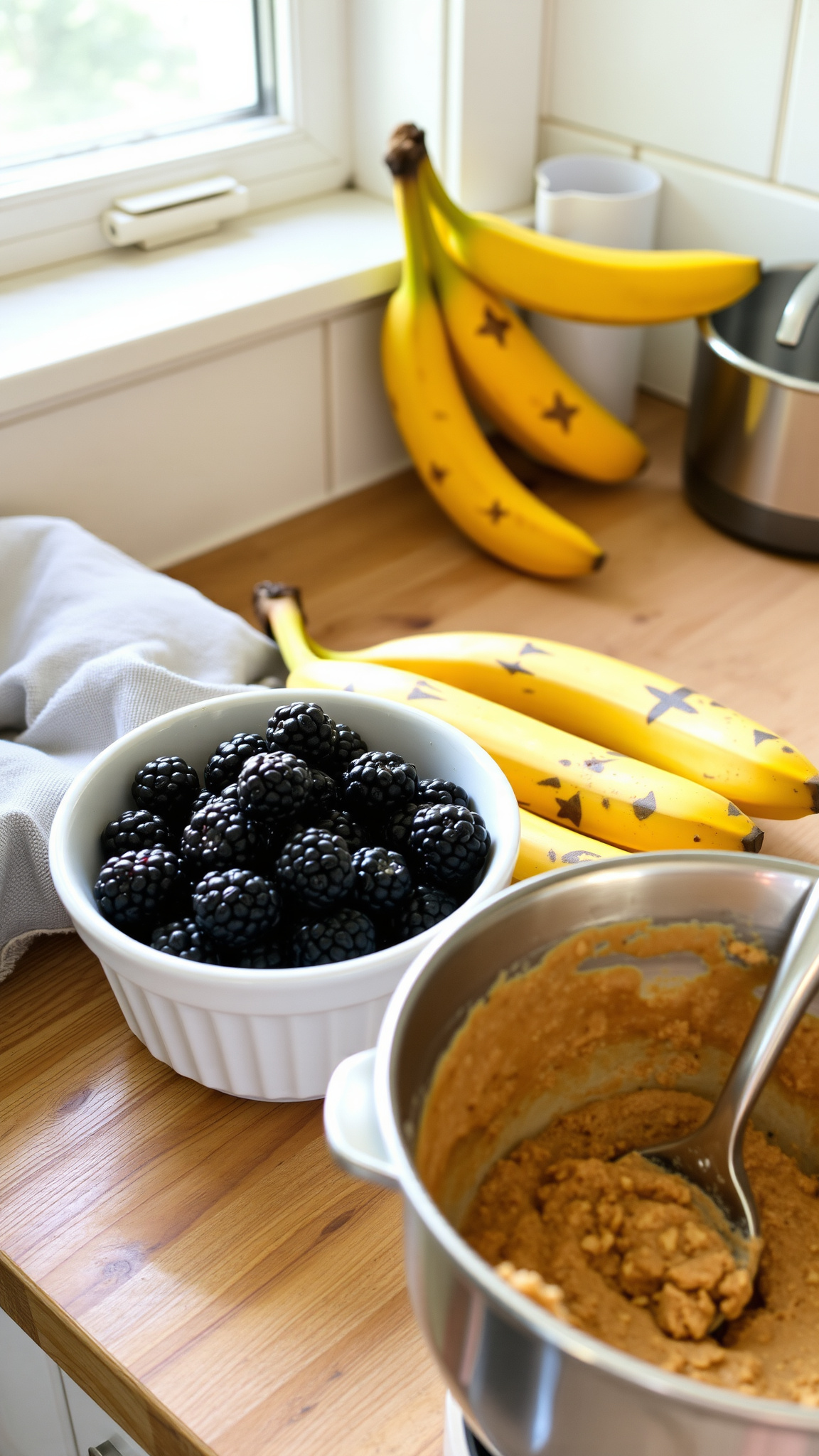 Moist Banana Blackberry Oatmeal Muffins (No Flour, Gluten-Free) 4 Helpful Tips