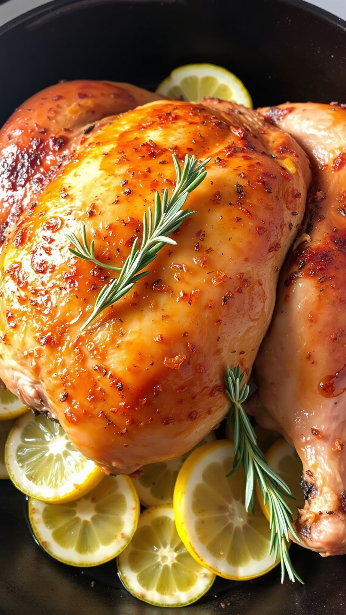 7 High-Protein Clean Eating Recipes for a Healthy Christmas Feast 3 Herb-Crusted Roast Turkey Breast with Garlic