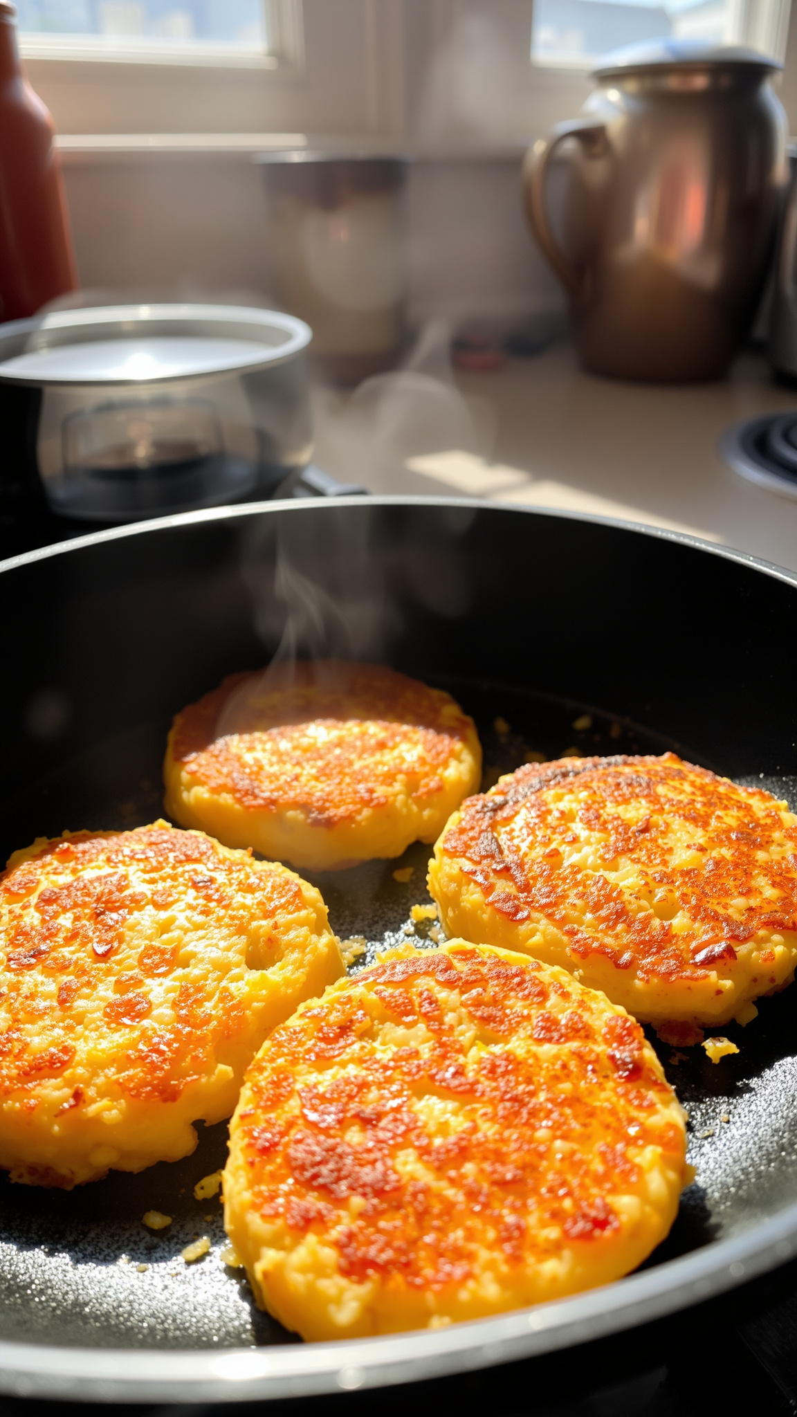 Crispiest Air Fryer Frozen Hash Brown Patties (12 Mins Only!) 3 Ingredients