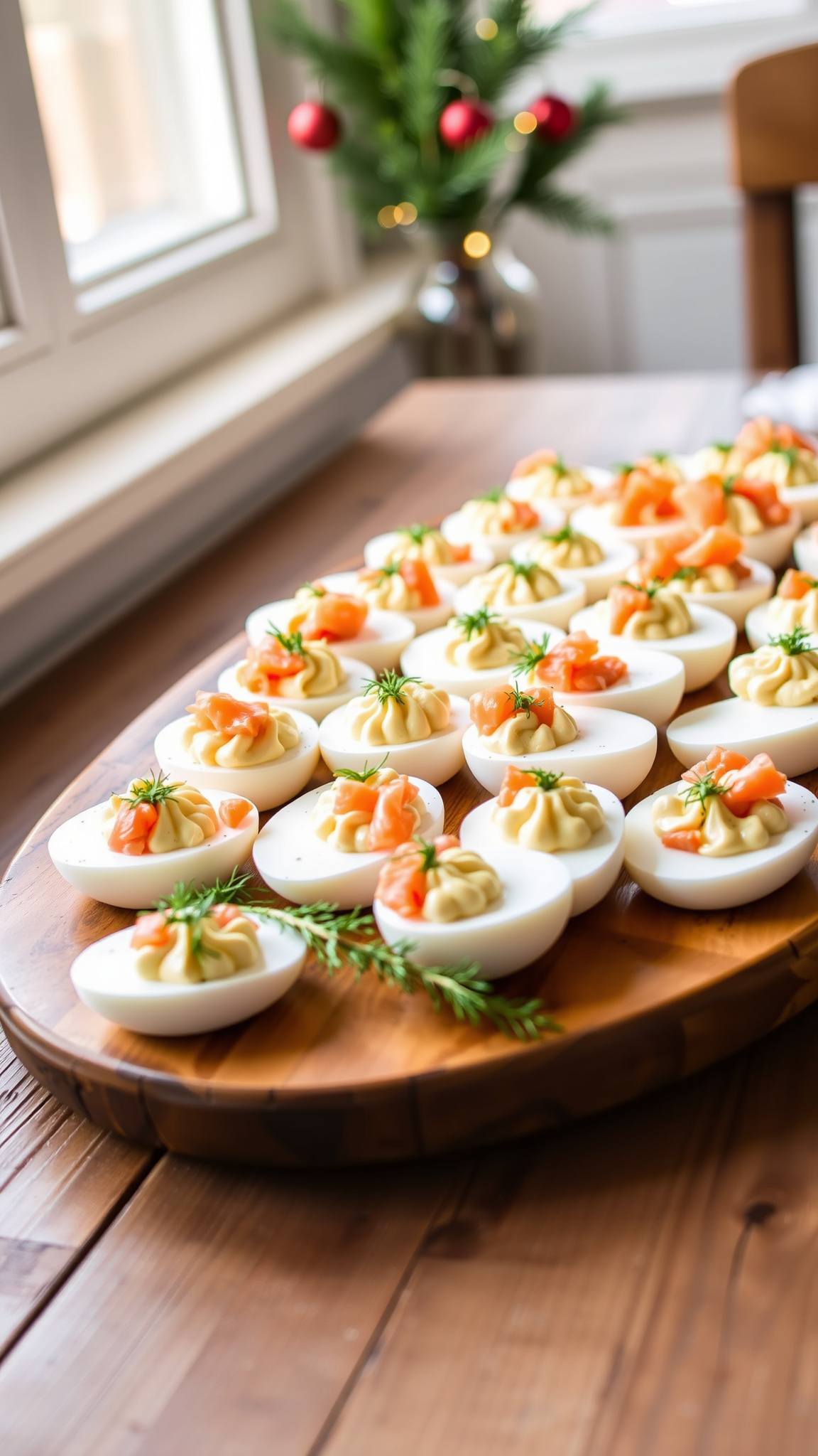 7 High-Protein Clean Eating Recipes for a Healthy Christmas Feast 6 Smoked Salmon Deviled Eggs