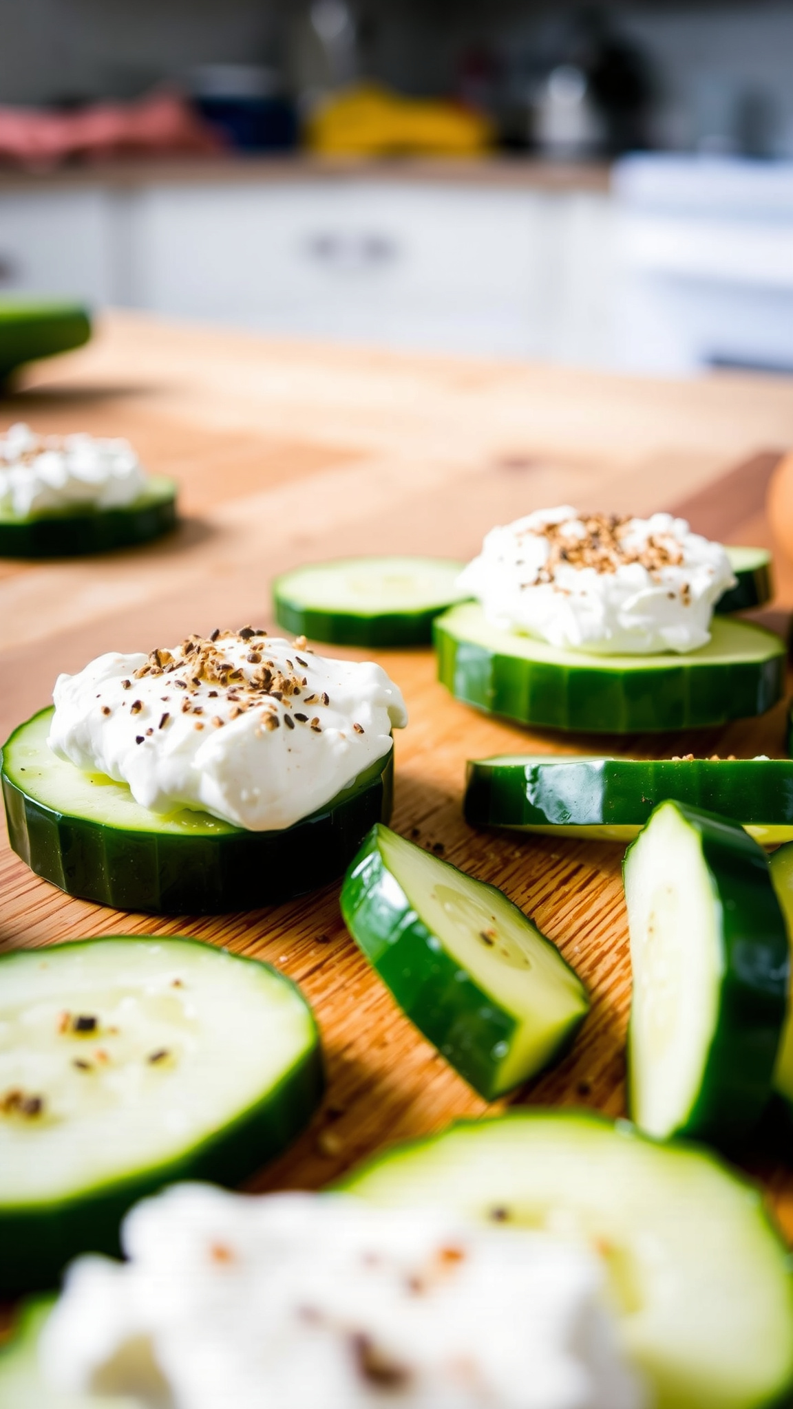 7 Easy Low Carb Snack Ideas That Actually Satisfy 3 1. Everything Bagel Cucumber Bites
