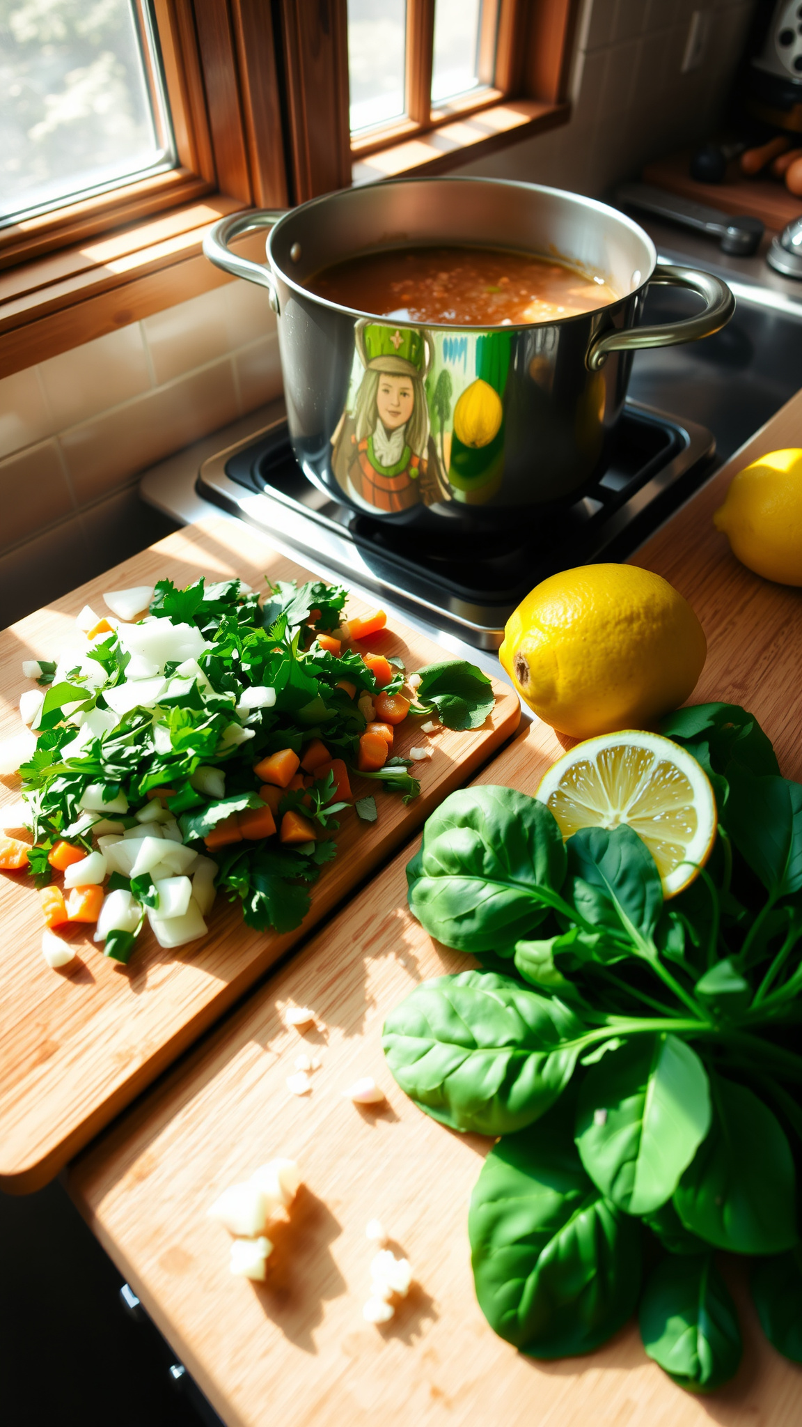 Heart-Healthy Comfort: 7 Lower Cholesterol Soup Recipes That Actually Taste Good 2 1. Lemony Red Lentil and Spinach Soup