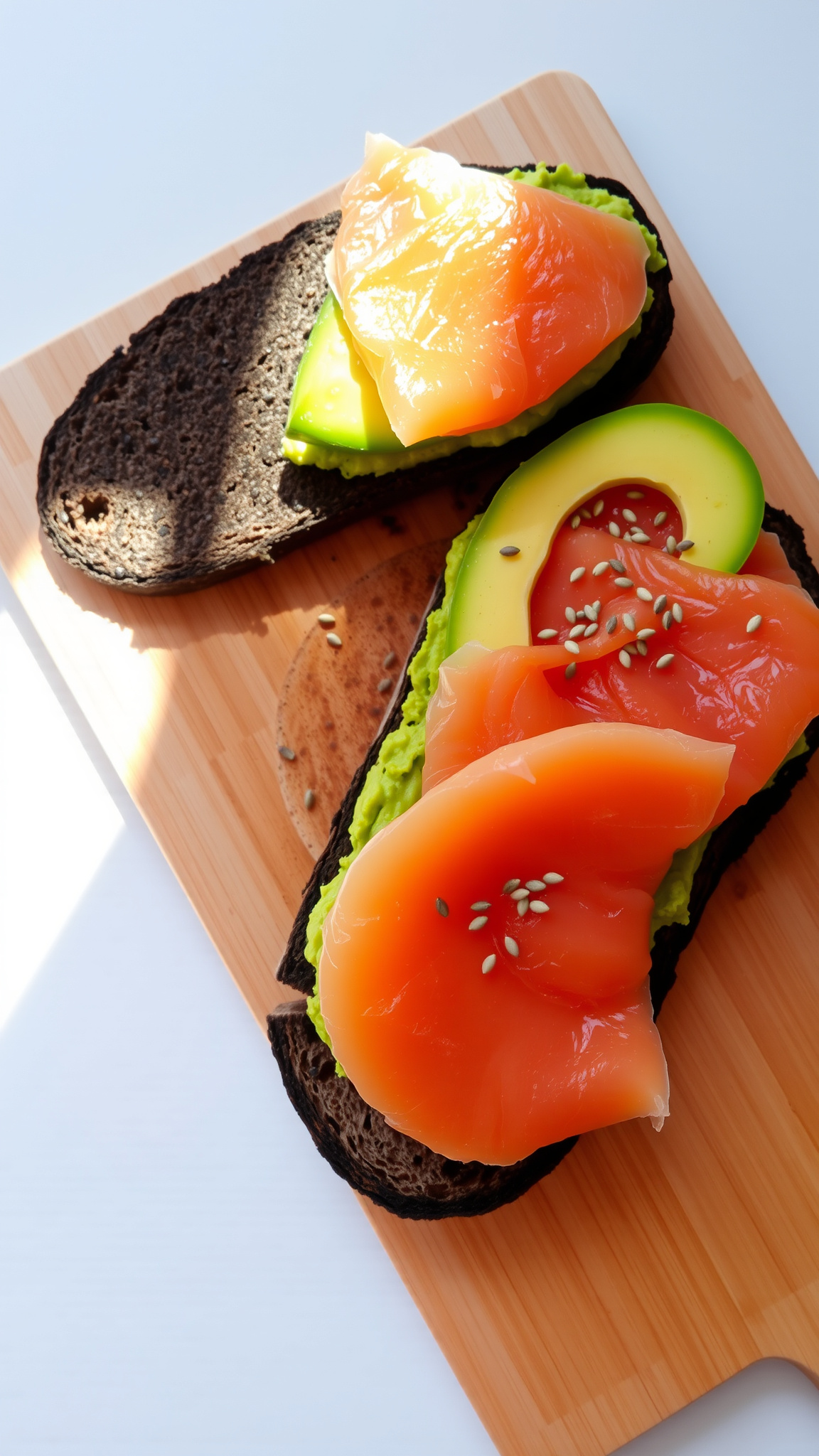 10 High Protein High Fiber Breakfast Recipes 3 1. Smoked Salmon and Smashed Avocado Rye Toast