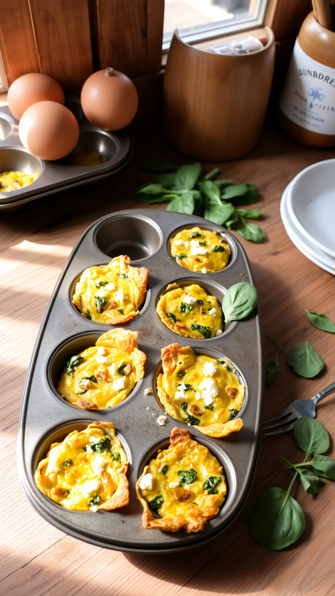 7 Nutrient-Packed Breakfast Muffin Recipes for Busy Mornings 5 2. Savory Spinach and Feta Egg Muffins