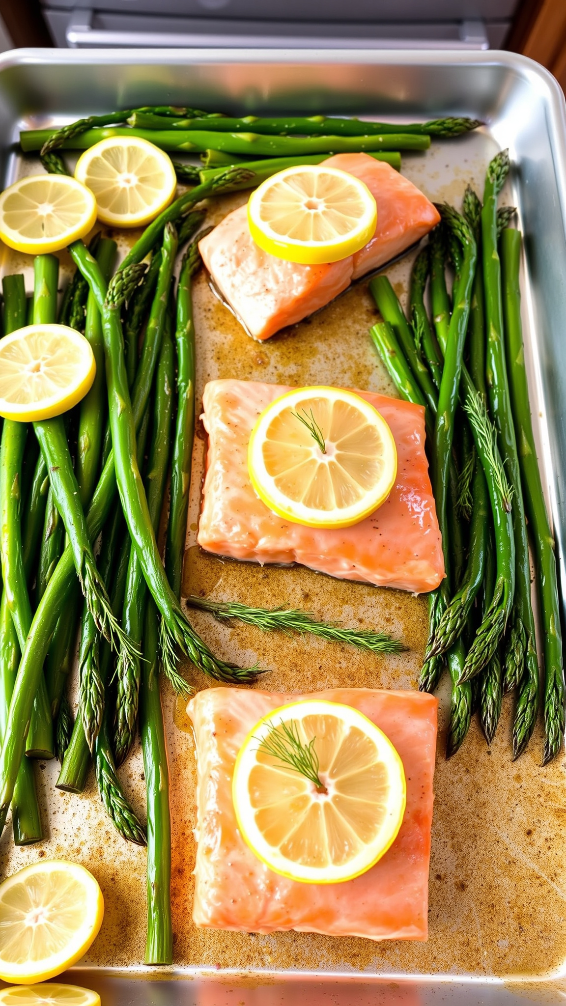 5 Easy Low Carb Dinner Ideas for Busy Nights 4 2. Sheet Pan Lemon Herb Salmon and Asparagus