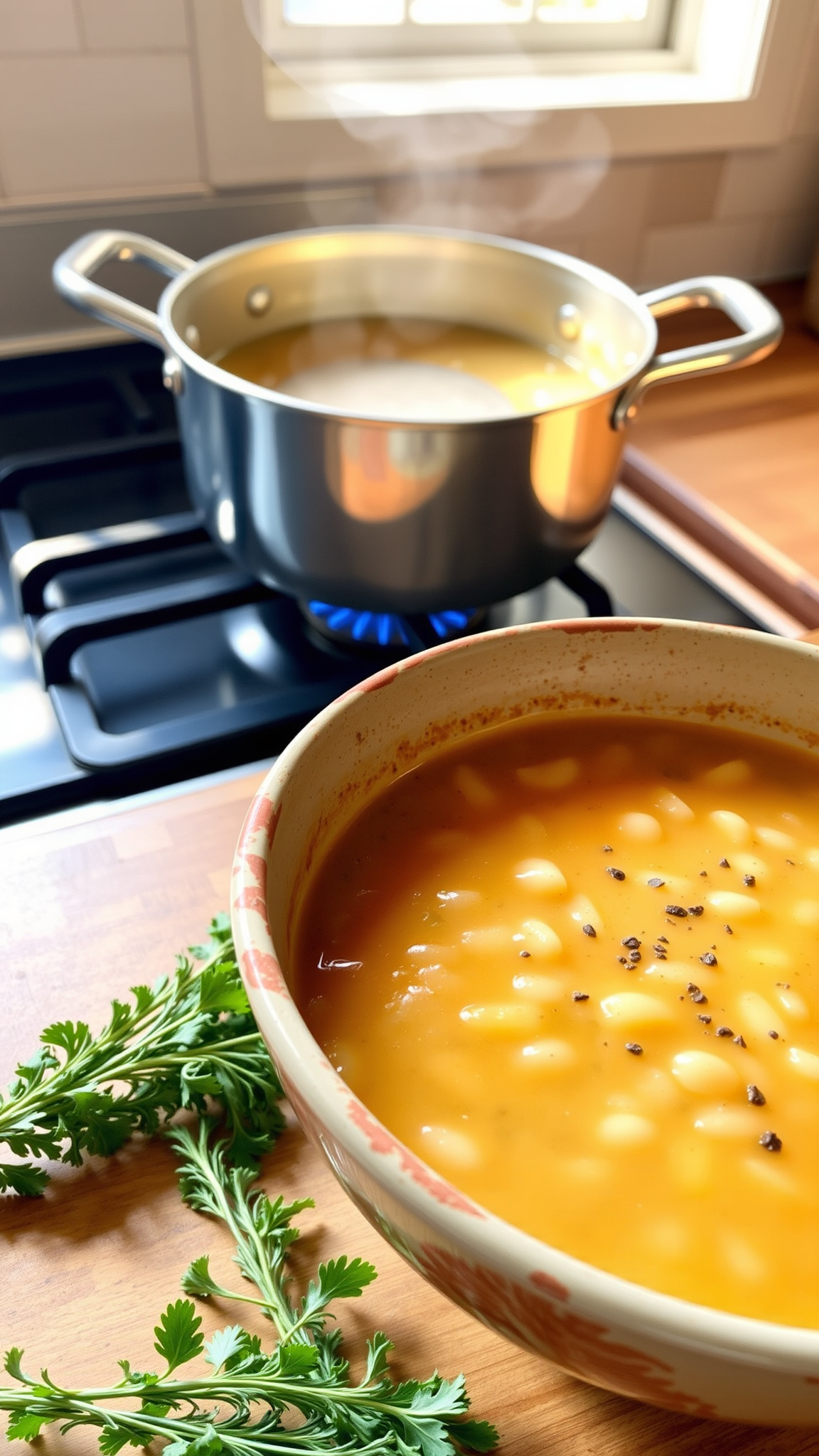 Heart-Healthy Comfort: 7 Lower Cholesterol Soup Recipes That Actually Taste Good 3 2. Tuscan White Bean and Rosemary Stew