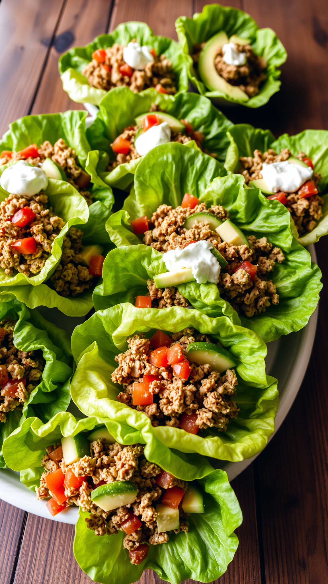 5 Easy Low Carb Dinner Ideas for Busy Nights 5 3. Turkey Taco Lettuce Wraps