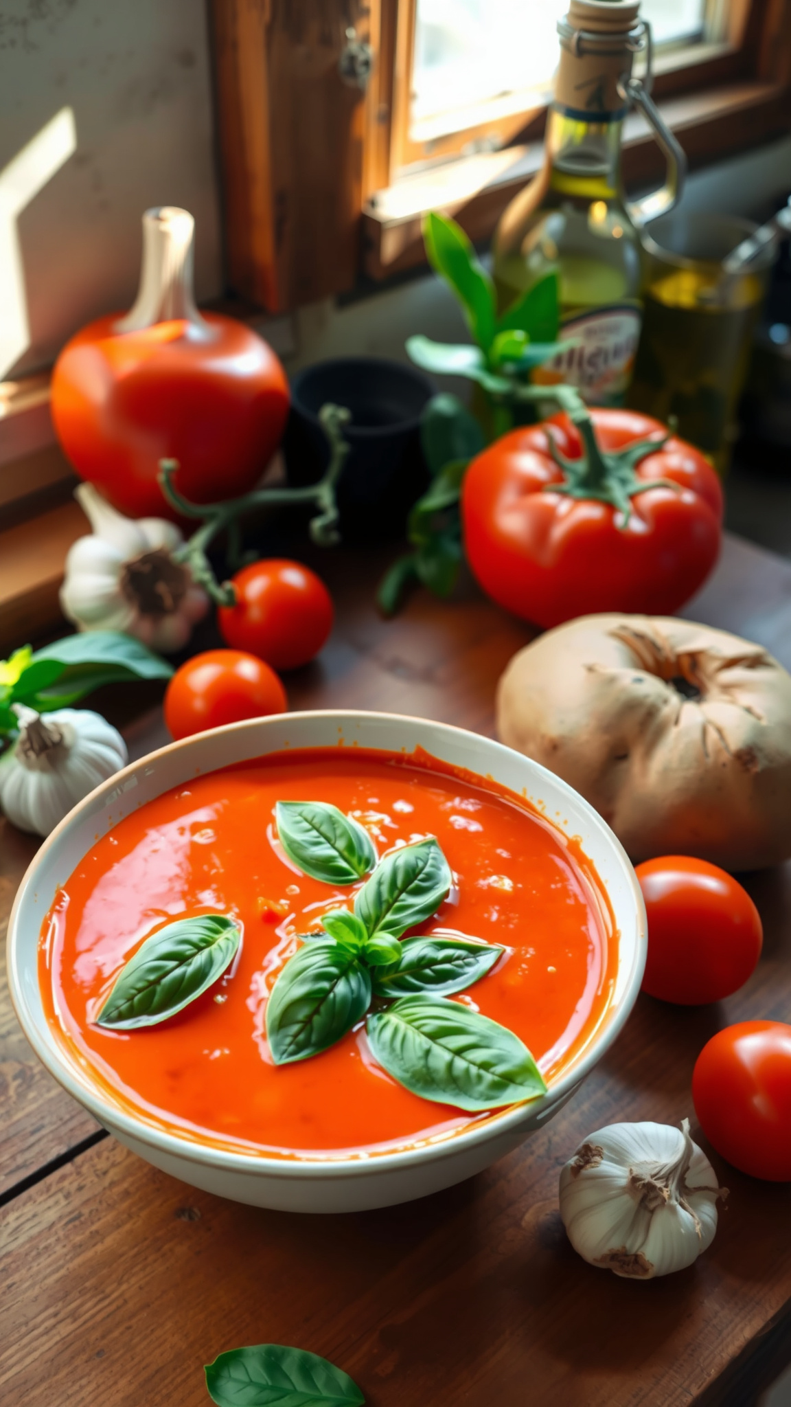 Heart-Healthy Comfort: 7 Lower Cholesterol Soup Recipes That Actually Taste Good 5 4. Roasted Tomato and Basil Soup (No Cream)