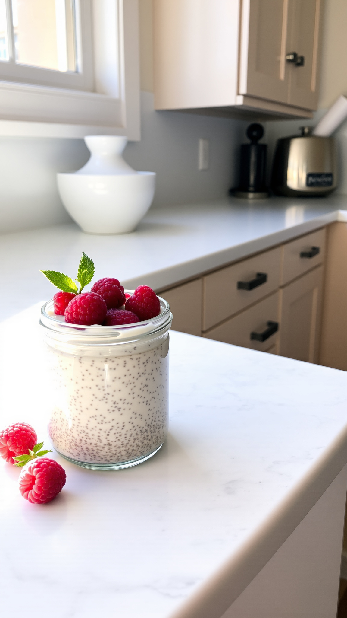 7 Days of Low Carb Breakfast Ideas: Easy, High-Protein Recipes 4 Day 2: Overnight Creamy Chia Seed Pudding
