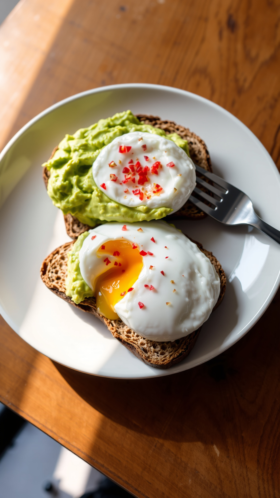 7 days Low-Calorie Breakfasts That Don’t Taste Like Diet Food 6 Day 4: Avocado Toast with Poached Egg